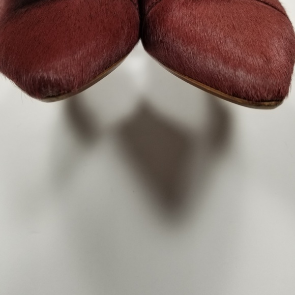 Madewell Ponyhair D'Orsay Flats Sz 6 1/2 Two Tone - Picture 3 of 8